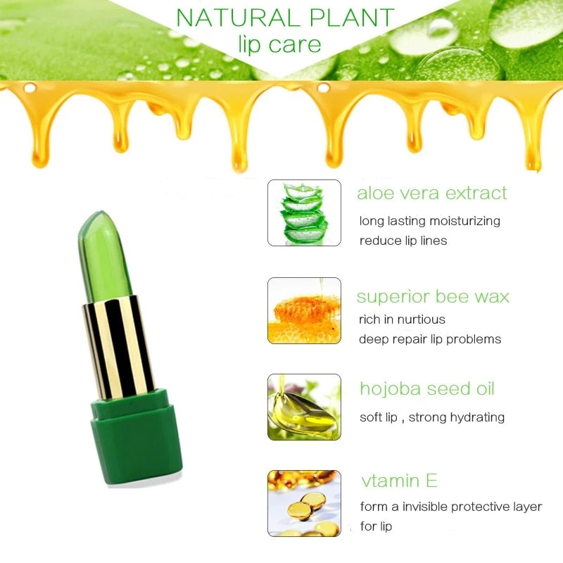 Feuchtigkeitsspendender Aloe Vera Lippenbalsam